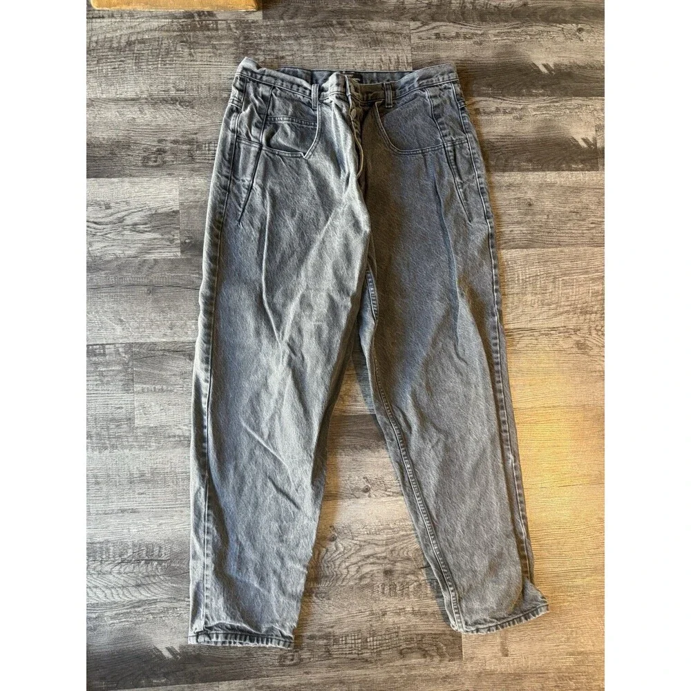Vintage Guess by Georges Marciano Jeans Mens 40x32 Acid Wash Gray USA Made Denim